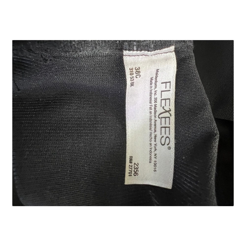 EUC JONES WEAR Black & Cream Floral Mid Length Dress Sz 14 + Flexees Shapewear - Picture 14 of 15